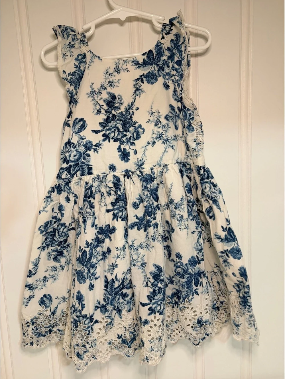 LoveShackFancy x GAP Floral and Eyelet Dress 5T